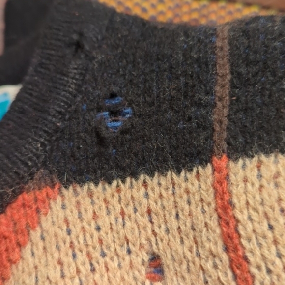 ANTHROPOLOGIE SPARROW Lonestar Navajo Cardigan Sweater Size XS - Picture 15 of 16